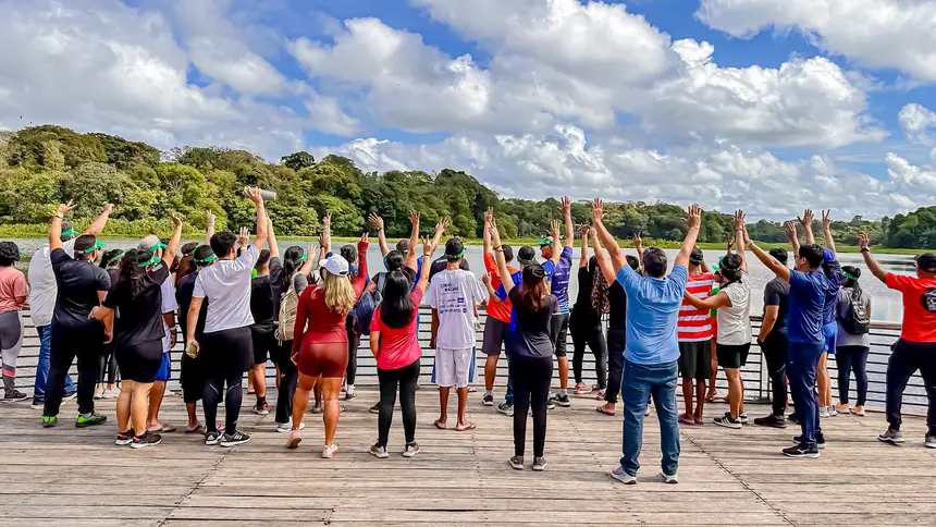 Leia mais sobre o artigo Contato com a natureza reforça cuidados em saúde mental no Parque Estadual do Utinga
